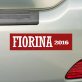 FIORINA 2016年 バンパーステッカー (車上)