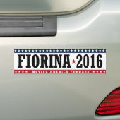 Fiorina 2016移動アメリカの先にバンパー- .png バンパーステッカー (車上)