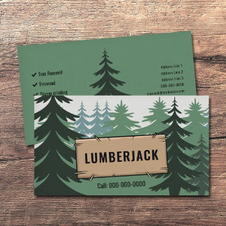 Fir Forest - Lumberjack Services 名刺