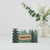 Fir Forest - Lumberjack Services 名刺 (スタンド正面)