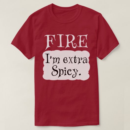 FIREホットパケットハロウィンタコの衣装 Tシャツ (デザイン正面)