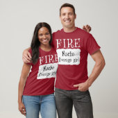 FIREホットパケットハロウィンタコの衣装 Tシャツ (ユニセックス)