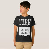 FIRE - ホットパケット ハロウィンタコス コスチューム Tシャツ (正面フル)
