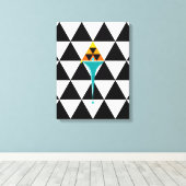 FIRE - 4つの要素 キャンバスプリント (インサイチュ (ウッドフロア))