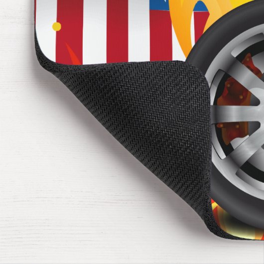 Fire、Alloy UK US マウスパッド (コーナー)