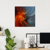 Fire and Ice ポスター (ホームオフィス)