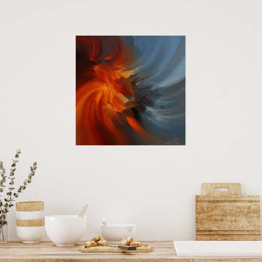 Fire and Ice ポスター (キッチン)