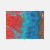 Fire and Ice Fleece Blanket フリースブランケット (正面(横))