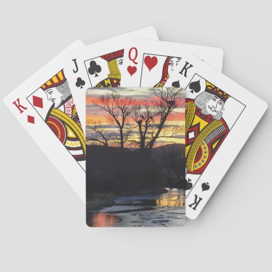 Fire and Ice Playing Cards トランプ (裏面)
