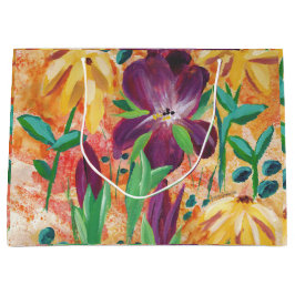 Fire and Iris gift bag ラージペーパーバッグ