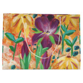 Fire and Iris gift bag ラージペーパーバッグ (裏面)