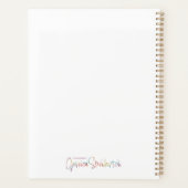 FIre and Iris planner プランナー手帳 (裏面)