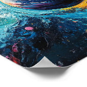 Fire and Water Surround the Earth ポスター (角)