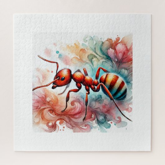 Fire ant 200924AREF105 - Watercolor ジグソーパズル (縦)