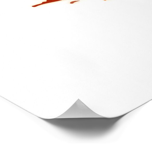 Fire Archer Pixel Art RPG Fantasy Flame Warrior ポスター (角)