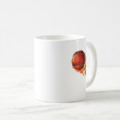 Fire Baseball  コーヒーマグカップ (正面右)