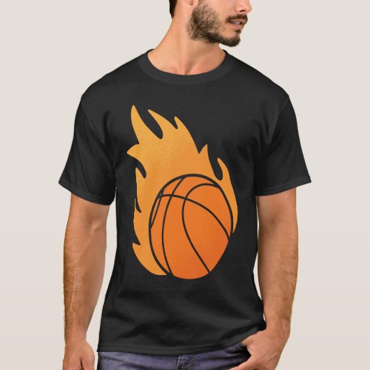 Fire Basketball Tシャツ (正面)