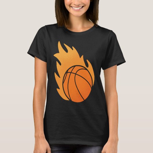 Fire Basketball Tシャツ (正面)
