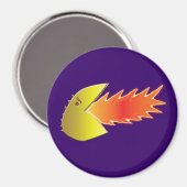 Fire_Bising_Headグラフィックデザインマグネット マグネット (正面/裏面)