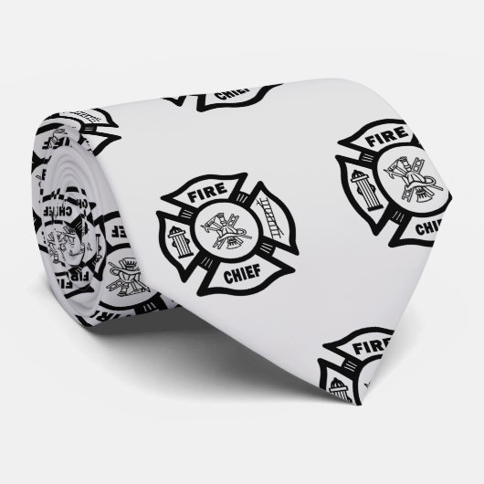 Fire Chief Fire Rescue Neck Tie ネクタイ (ロール)