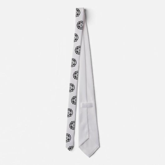 Fire Chief Fire Rescue Neck Tie ネクタイ (裏面)