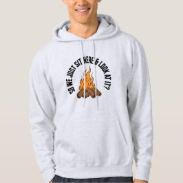fire cottage camping heated rivalry hoodie パーカ
