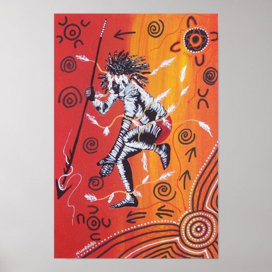 Fire Dancer Poster by Mundara ポスター (正面)