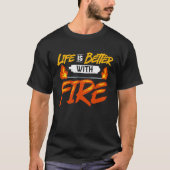 Fire Dancing Poi Spinning Dancer Balls Beginner Sp Tシャツ (正面)