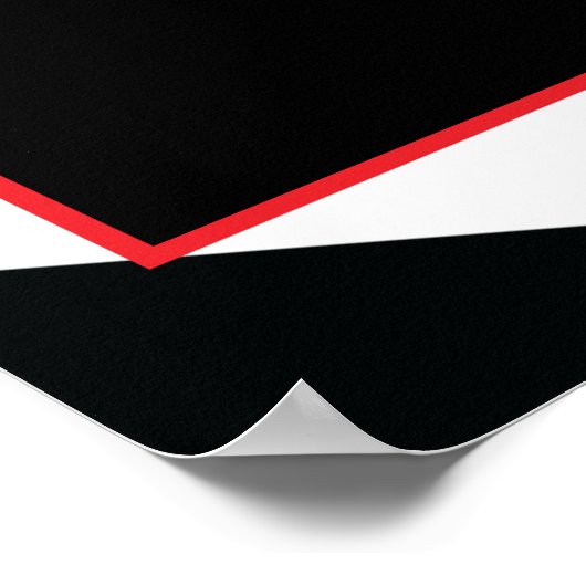 Fire Department Firefighter Retirement Welcome ポスター (角)