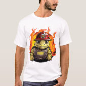 Fire department turtle tシャツ (正面)