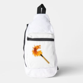 Fire Dragon Matchstick スリングバッグ