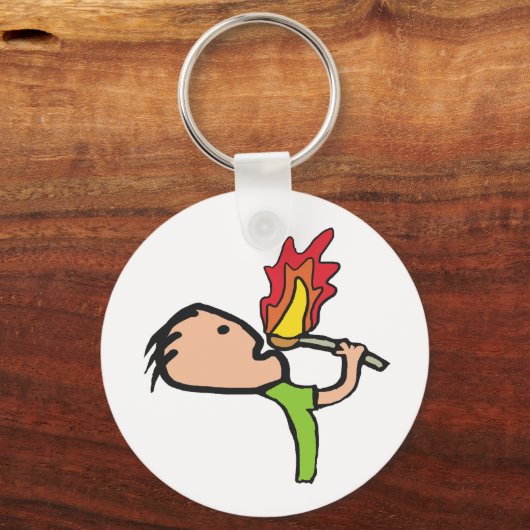 Fire Eating キーホルダー (裏面)