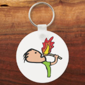 Fire Eating キーホルダー (正面)