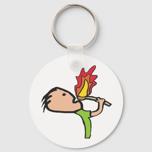Fire Eating キーホルダー (裏面)
