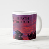 Fire Element Mug - Ignite the Path ジャンボコーヒーマグカップ (正面右)