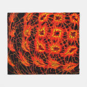 Fire Energy Blanket フリースブランケット (正面(横))