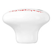 Fire Engine Design Personalised セラミックノブ (側面)