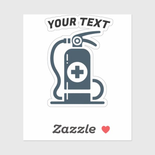 Fire Extinguisher Vinyl  シール (シート)