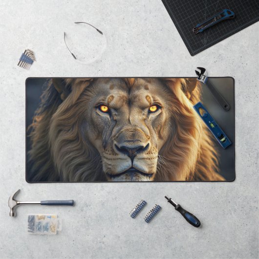 Fire Eyes of the Jungle King デスクマット (ワークステーション)