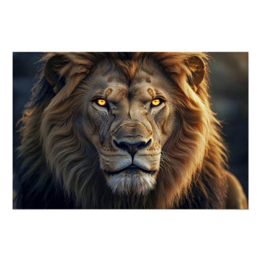 Fire Eyes of the Jungle King ポスター (正面)