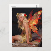 Fire Fairy With Attitude ポストカード (正面/裏面)
