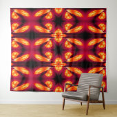 Fire Feather Dream Catcher Red 7 Tapestry タペストリー (インサイチュ(横))