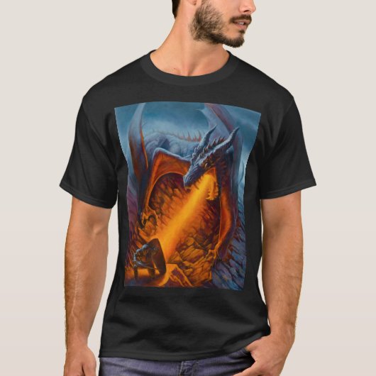 Fire Fightダークシャツ Tシャツ (正面)
