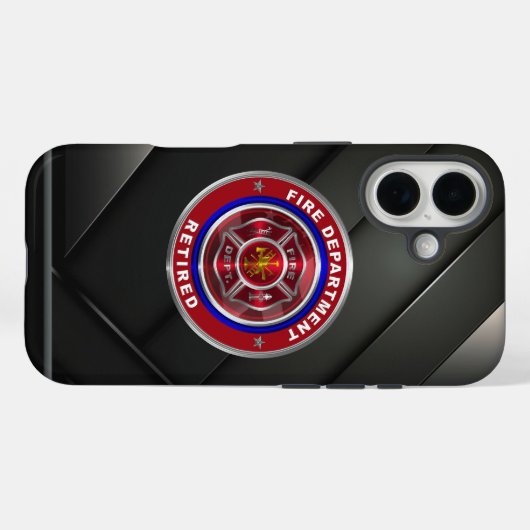 FIRE FIGHTER RETIRED Case-Mate iPhoneケース (裏面 (横))