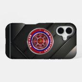 FIRE FIGHTER RETIRED iPhone 16ケース (裏面横)