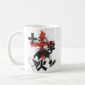 🔥Fire Fist Anime Coffee Mug – Flame Pirate☕ コーヒーマグカップ (左)