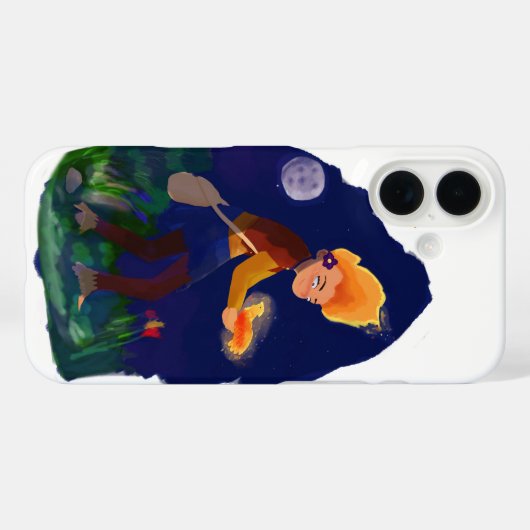 Fire flame Case-Mate iPhoneケース (裏面 (横))