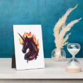 Fire & Flame Unicorn (1) フォトプラーク (側面)