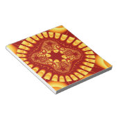 Fire Flowerメモ帳 ノートパッド (アングル)