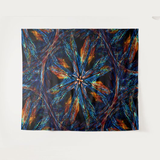 Fire Flowers..... タペストリー (正面(横))